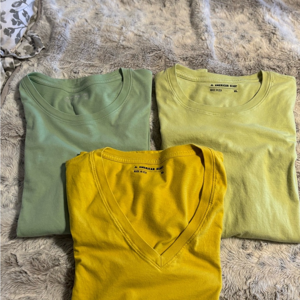 American Giant womens T-Shirt bundle
